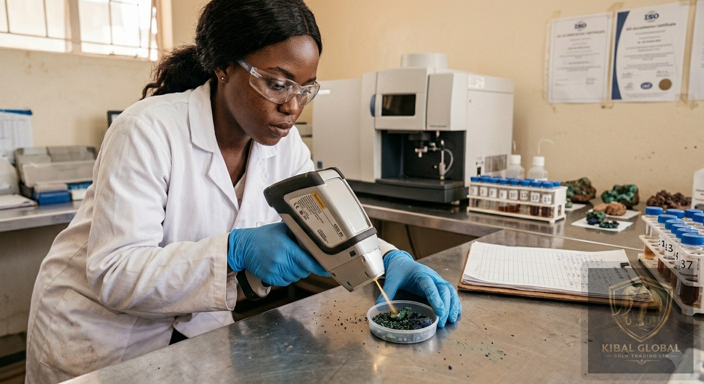 Independent laboratory assay and copper grade certification