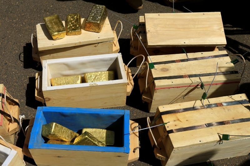 Secure gold transport